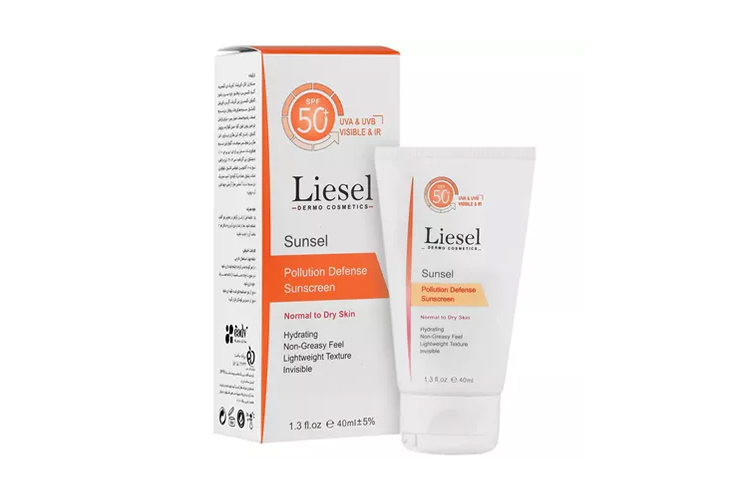  کرم ضد آفتاب رنگی SPF 50 سانسل لایسل